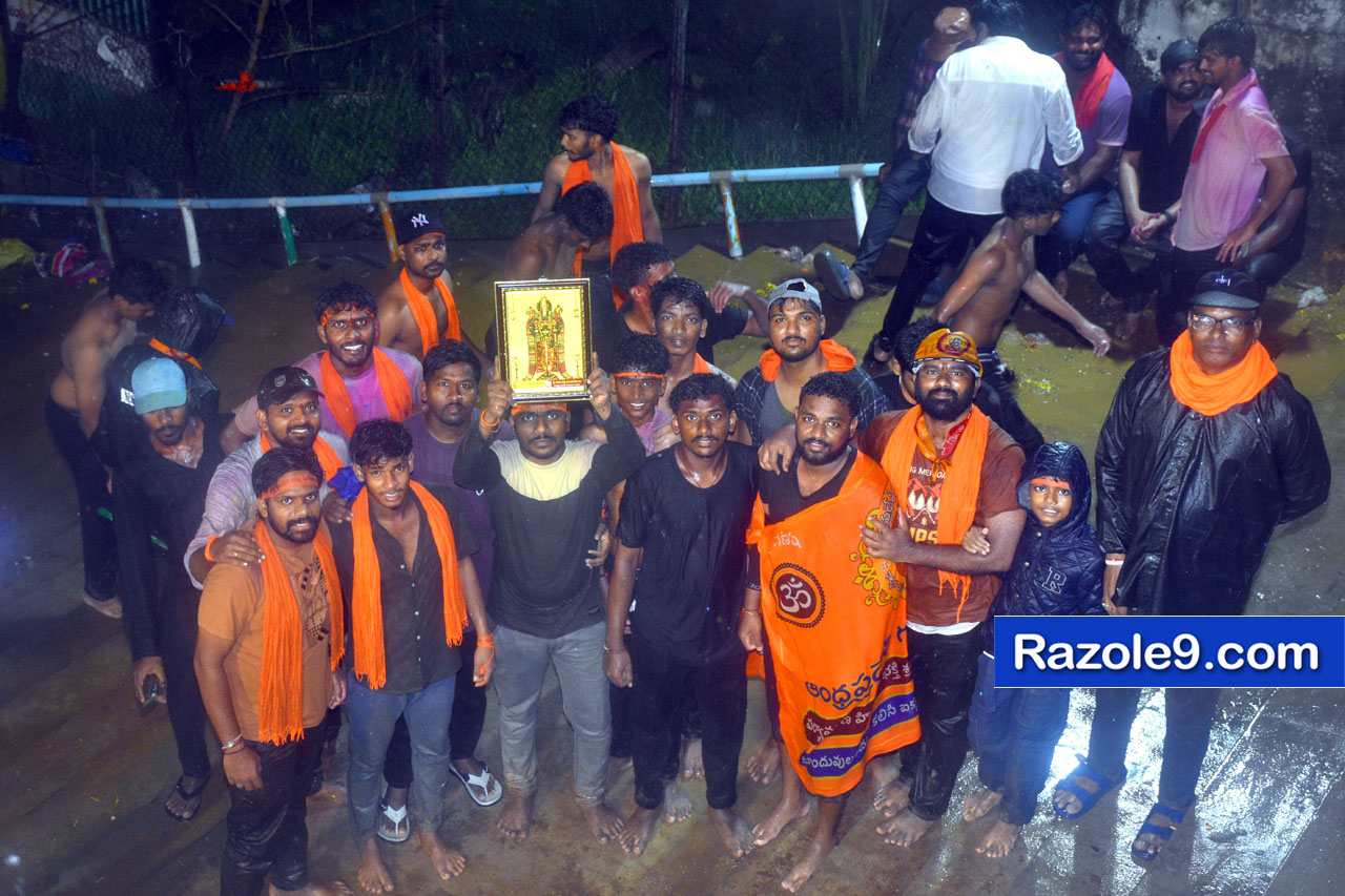 Razole Taluka Ganesh Nimajjanam